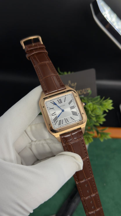 Rose Gold with White Dial (M No:183)