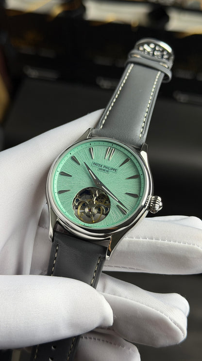 Silver with Tiffany Dial.