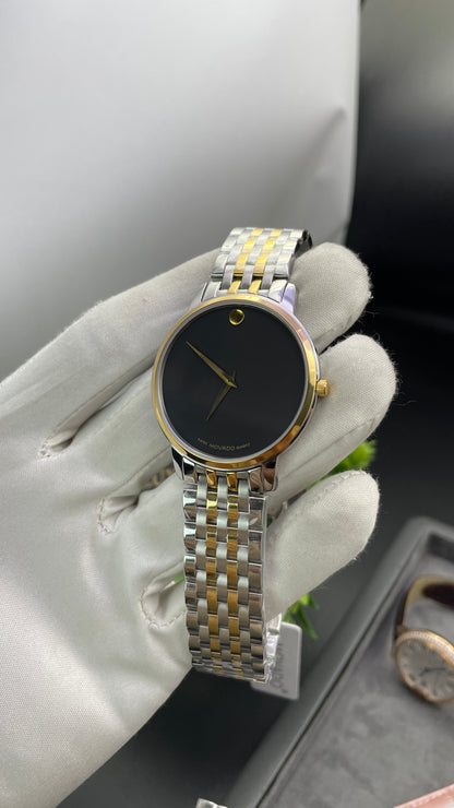 Yellow Gold Two Tone with Black Dial🔥
