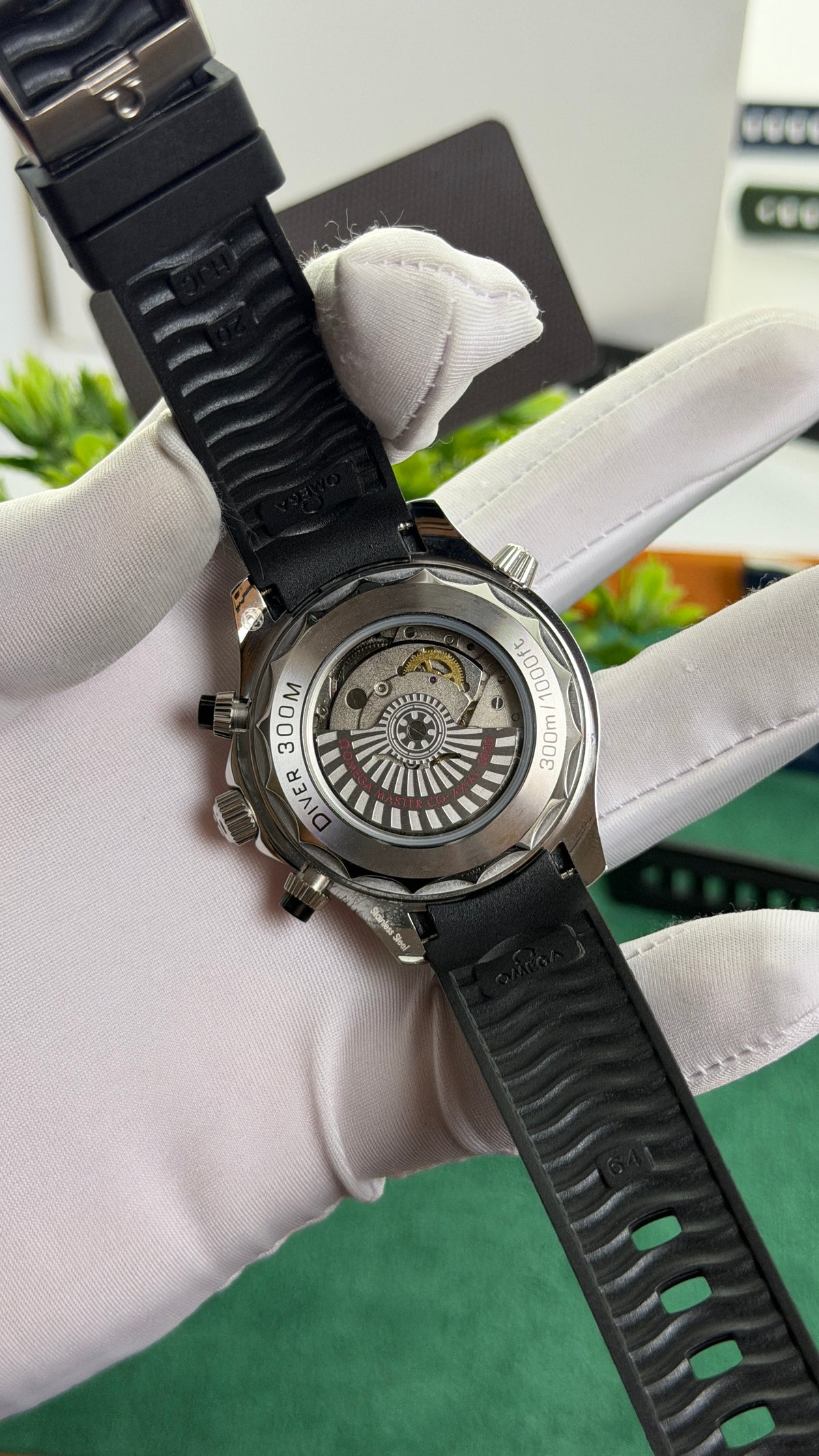 Silver with Black Dial.