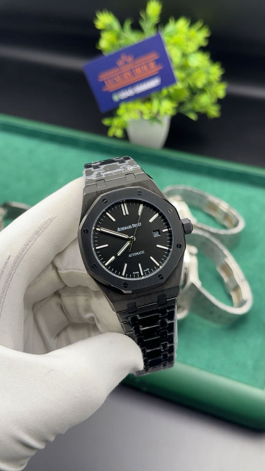 Black with black dial