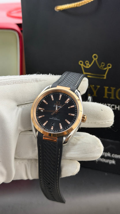 Silver with Black Dial.