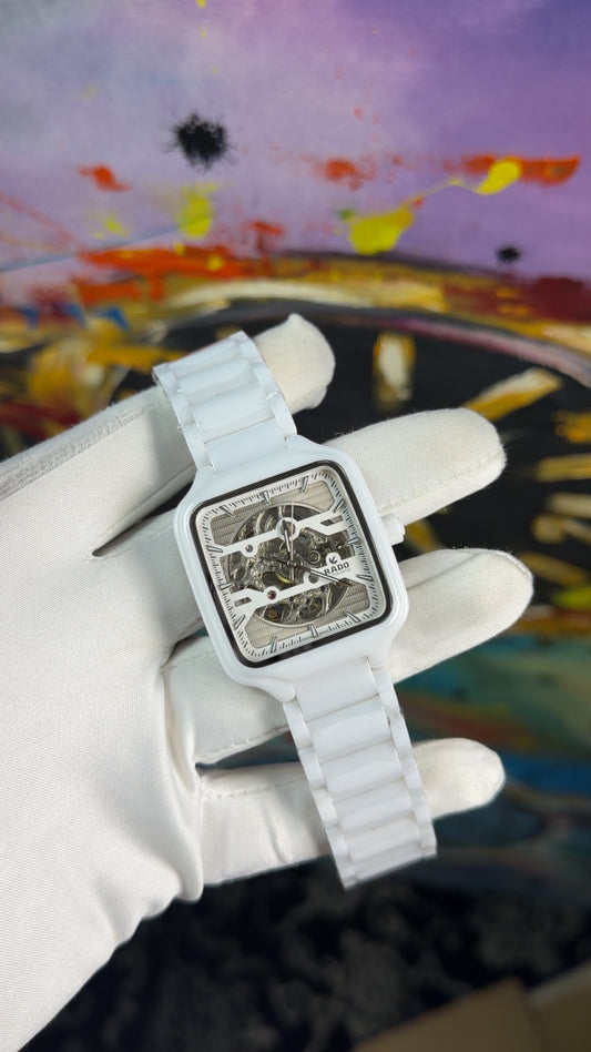 Skeleton white ceramic