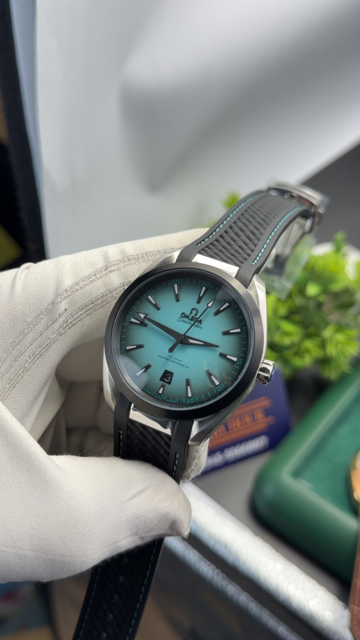 Silver with tiffany dial🔥