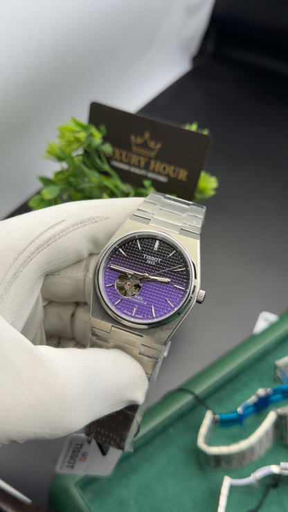 Silver with Purple Dial🔥