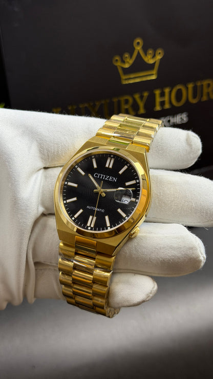Yellow Gold with Black Dial🔥