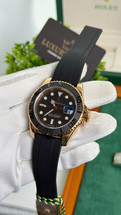 Rose Gold with Black Dial🔥