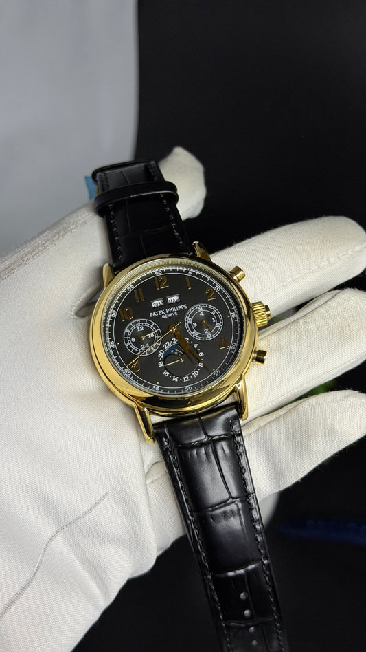 Yellow Gold with Black Dial🔥
