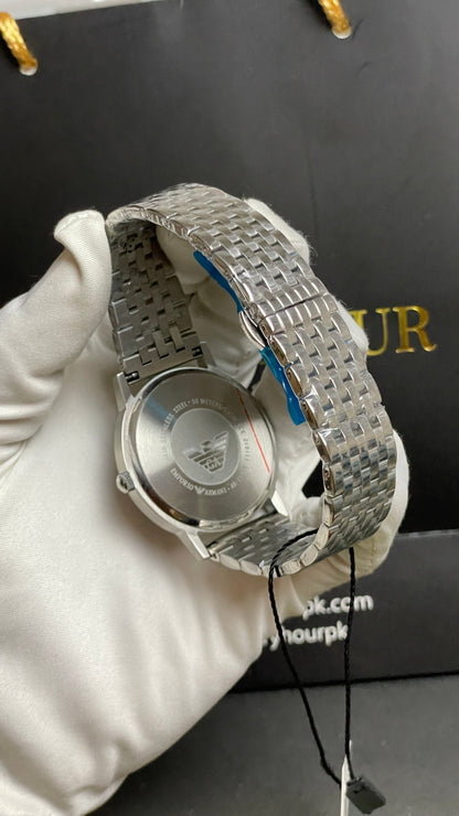 Silver with Grey Dial.