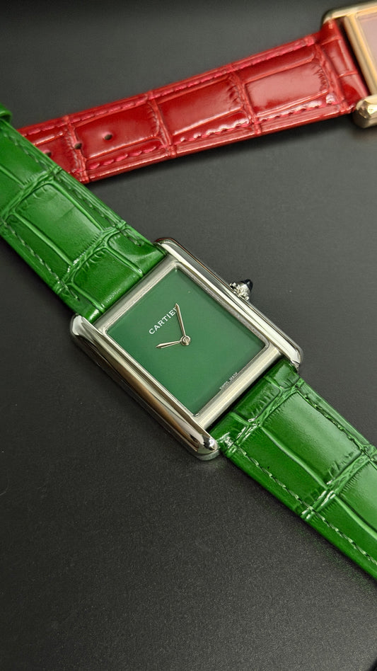 Silver with Green Dial (M NO:183)