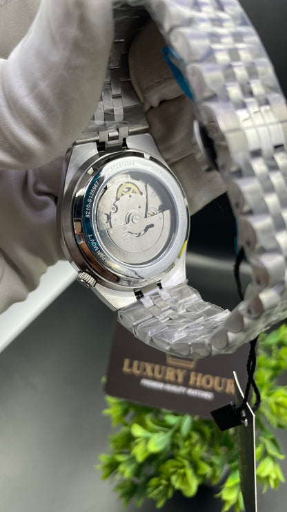 Silver with Green Dial🔥