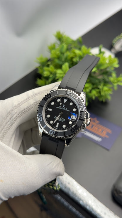 Silver with Black dial🔥