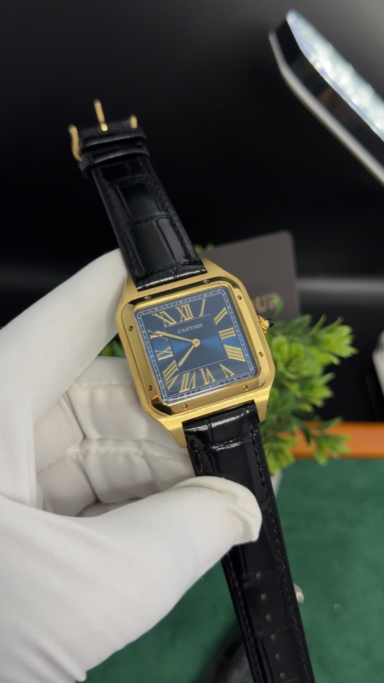 Yellow Gold with Blue Dial (M No:183)