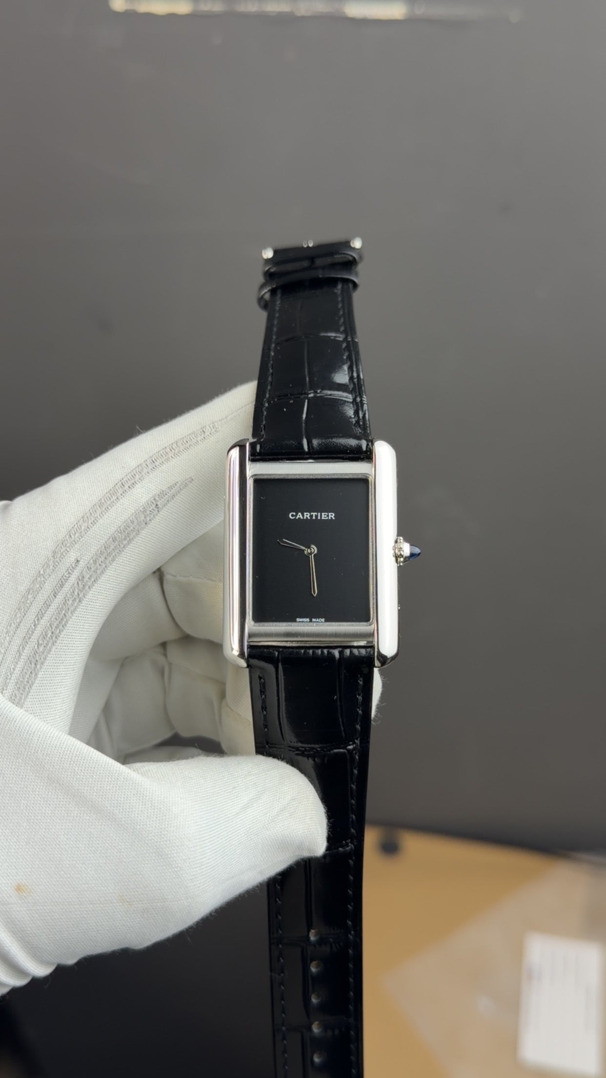 Silver with black strap🔥