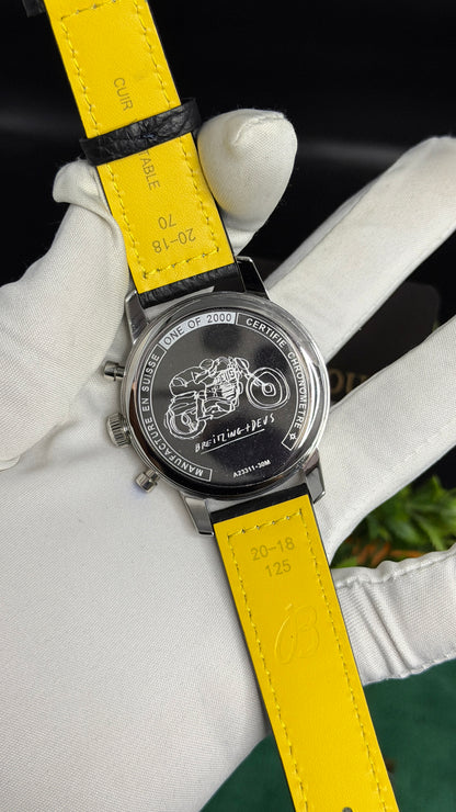Silver with Black Dial