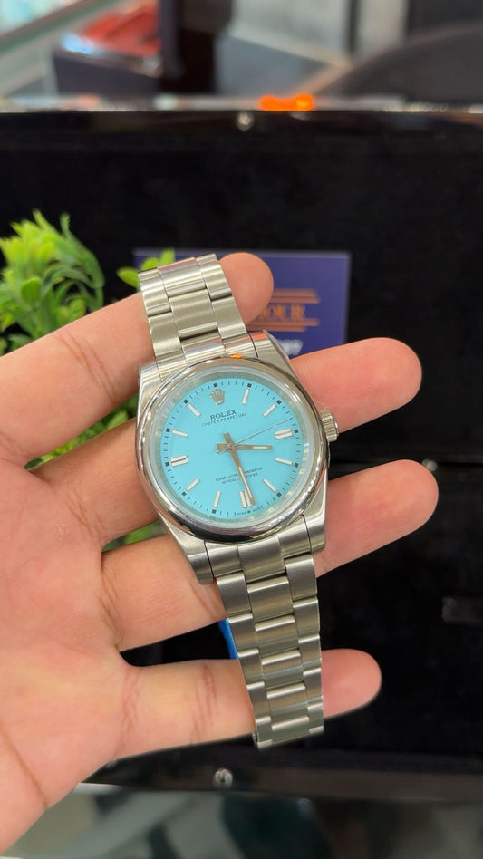 Silver with Tiffany dial