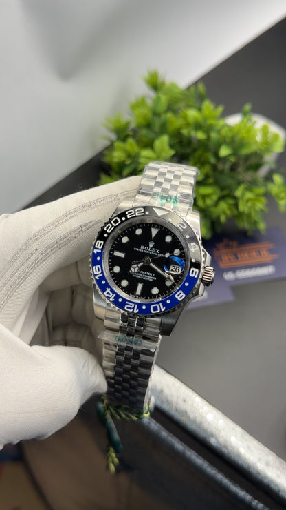 Silver with Black dial🔥