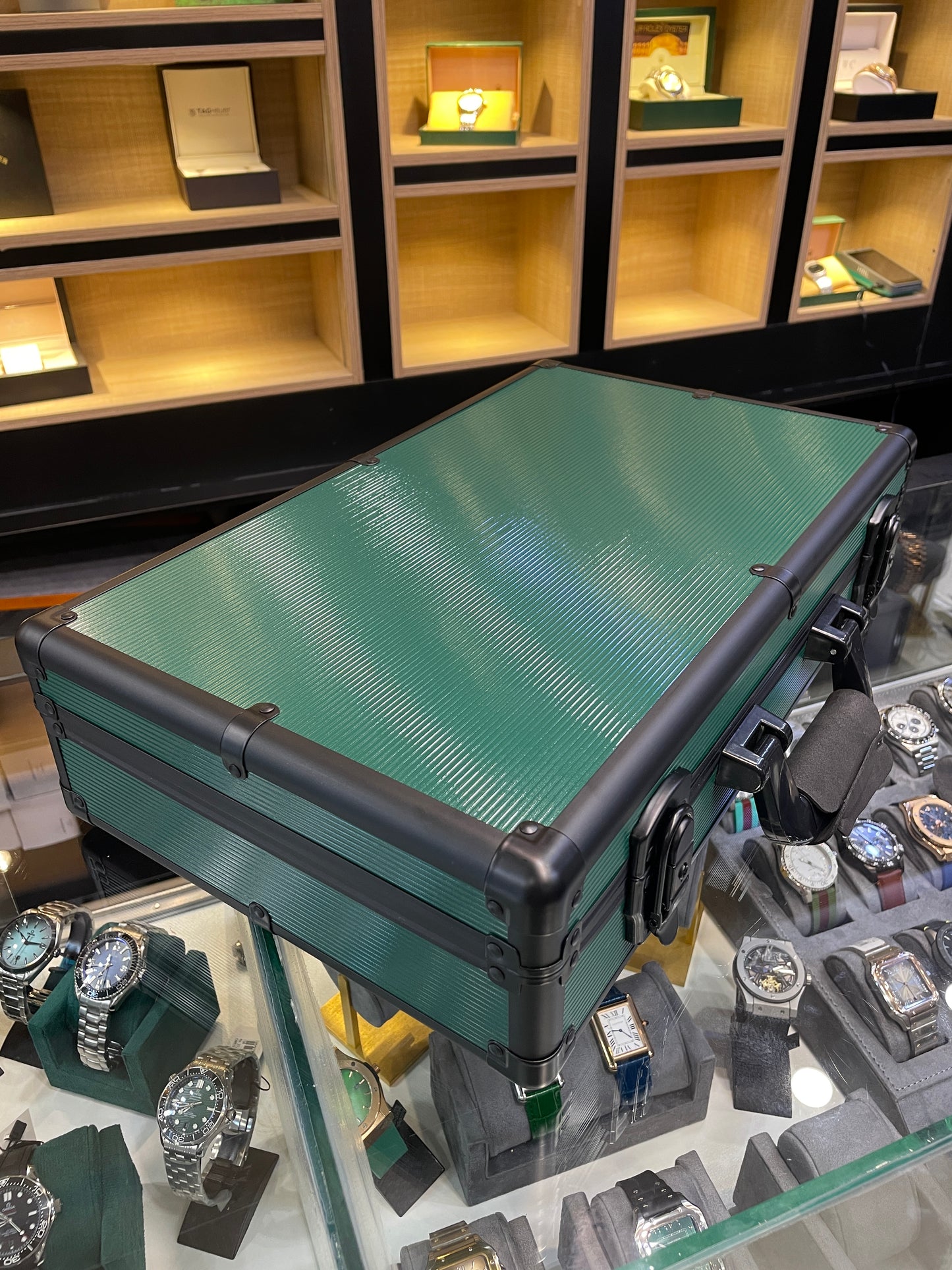 Green Watch Briefcase