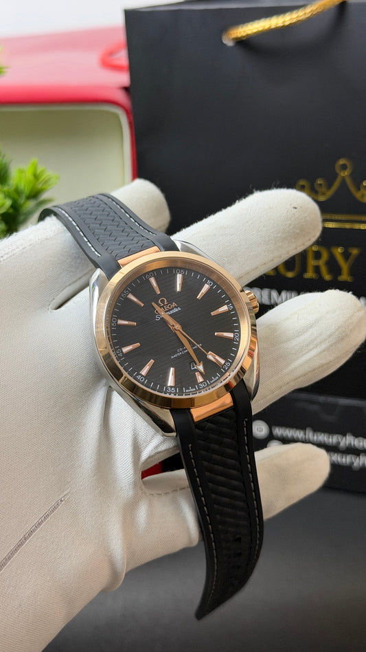 Silver with Black Dial.