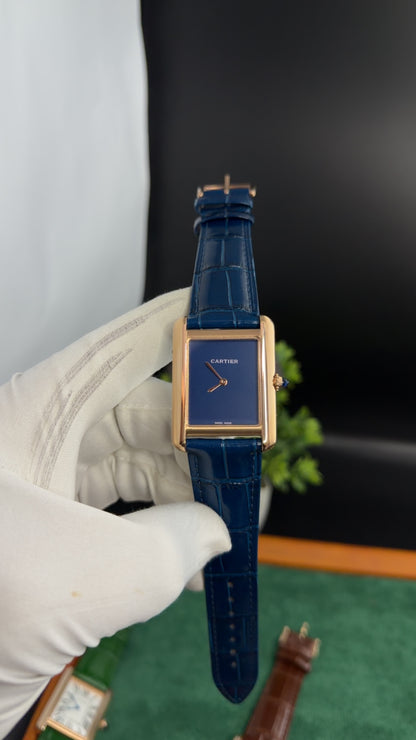 Rose Gold with Blue Dial (M No:183)