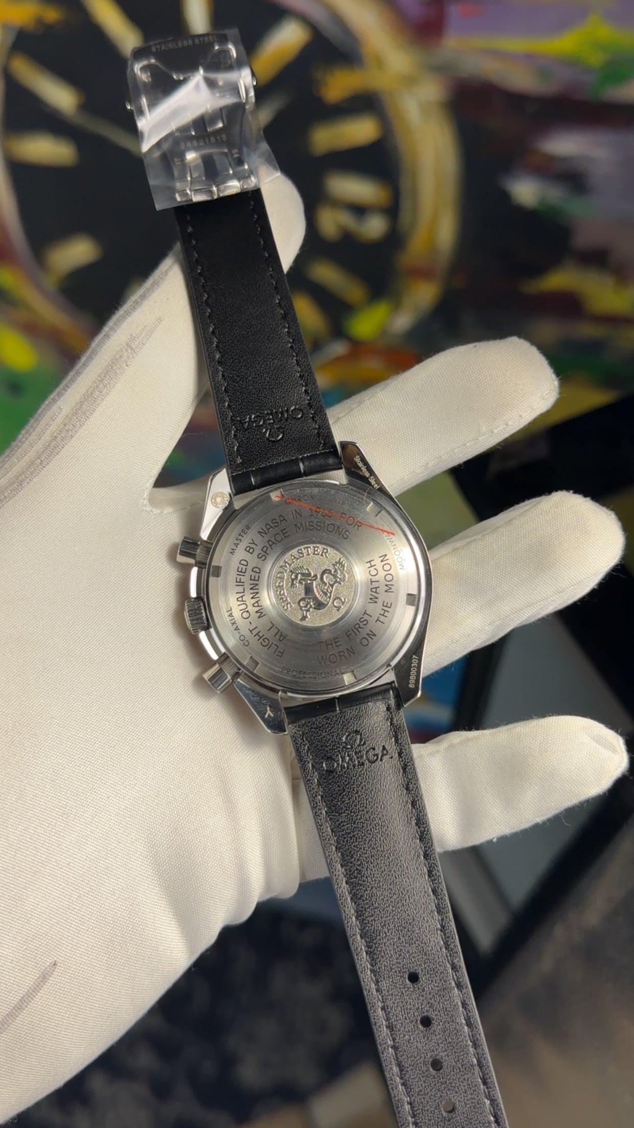 Silver with black dial🔥