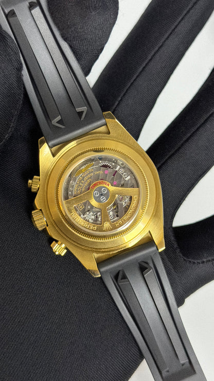 Yellow Gold with Tiffany Dial.