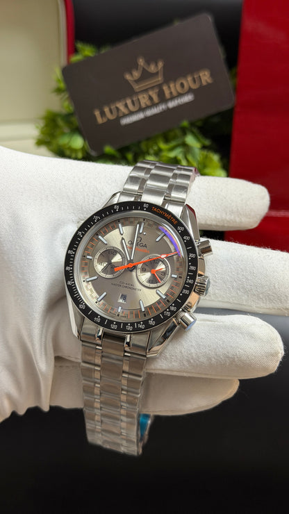 Silver with Grey Dial.
