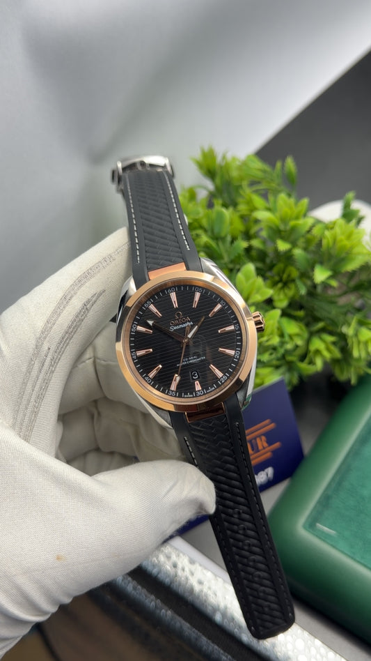 Silver with black dial🔥