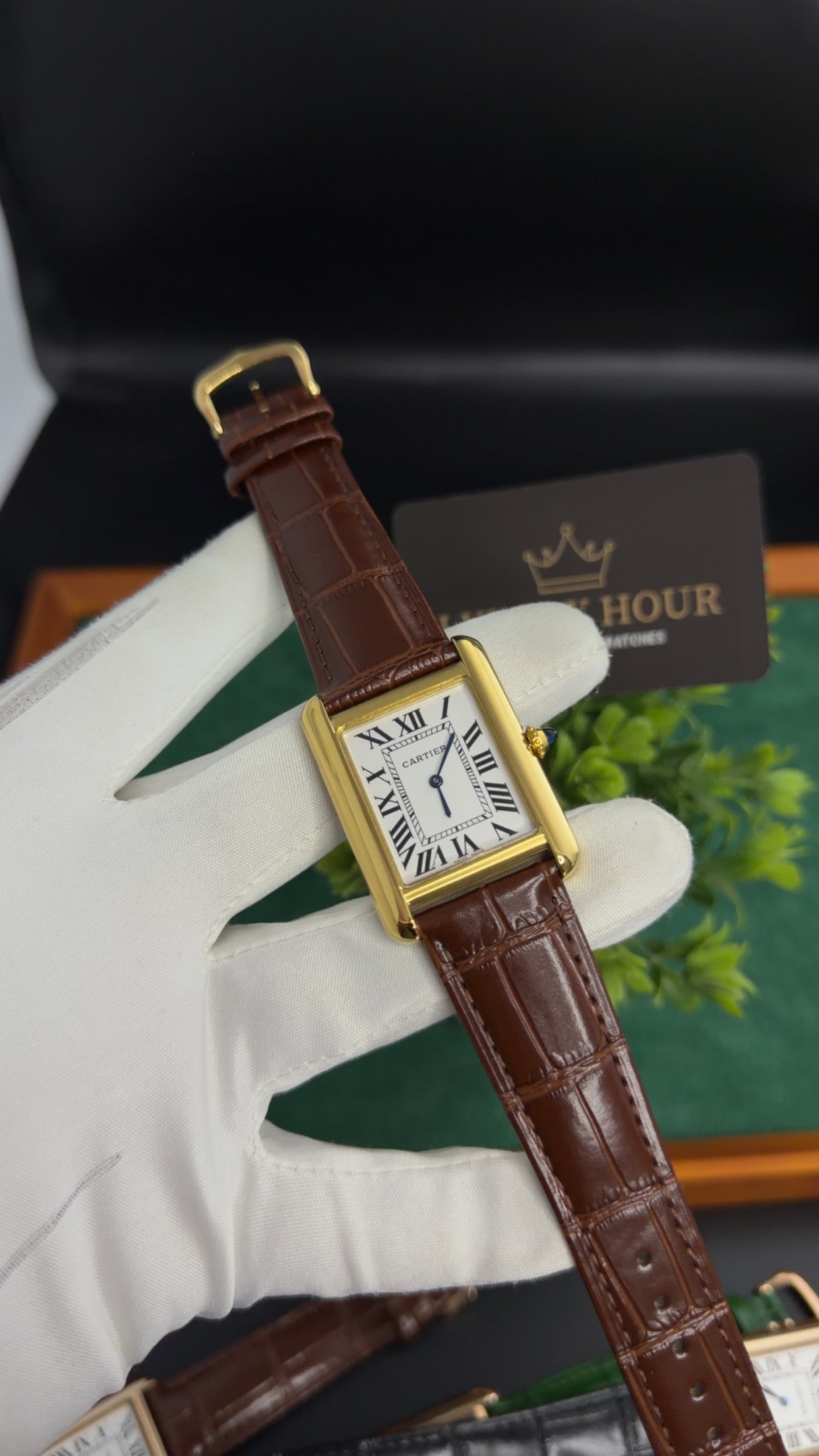 Yellow Gold with White Dial (M No:183)