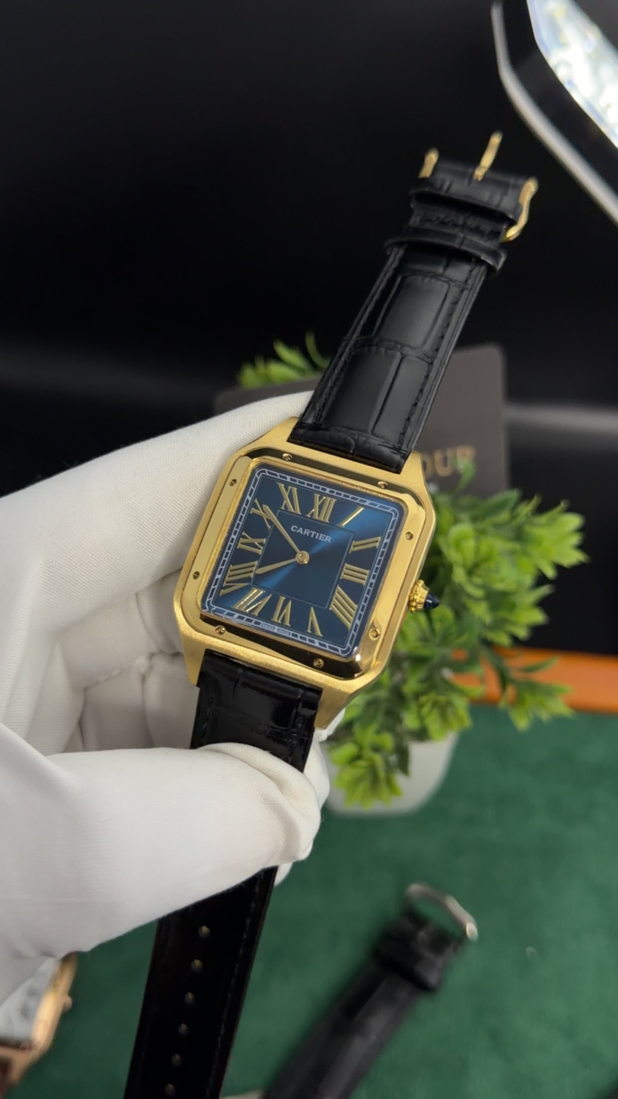 Yellow Gold with Blue Dial (M No:183)