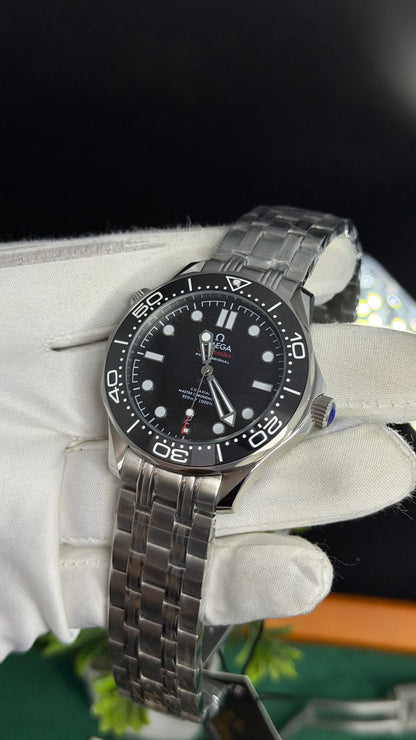 Silver with Black Dial (M NO:136)