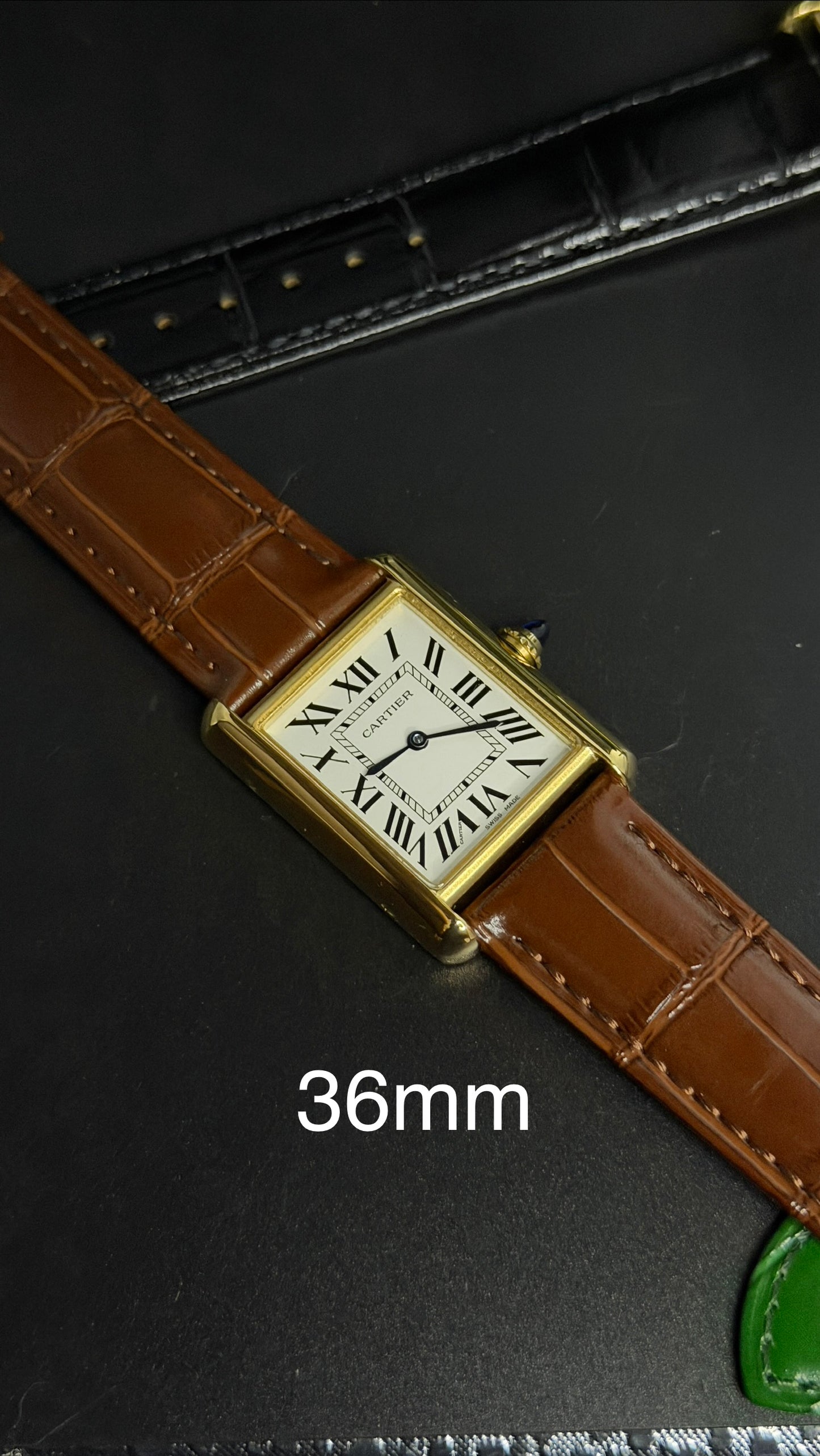 Yellow Gold with White Dial (M No:183)—36 mm