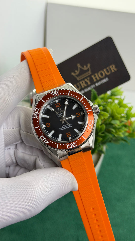 Silver with Black Dial.