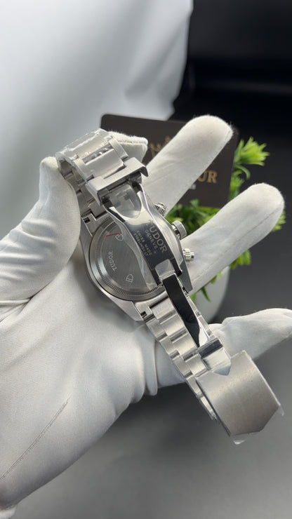 Silver with Blue dial🔥