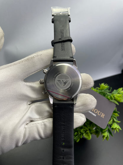 Silver with Black dial🔥