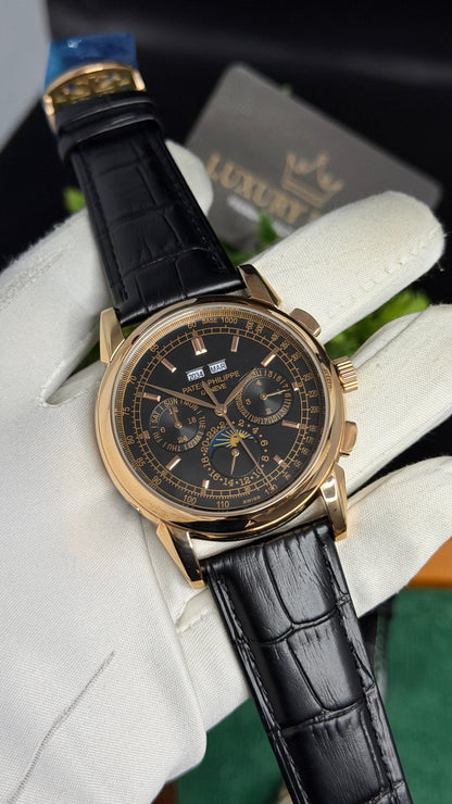 Rose Gold with Black Dial🔥