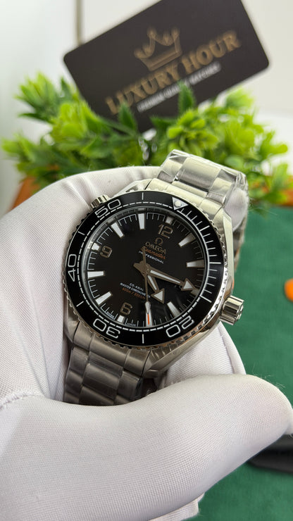 Silver with Black Dial.