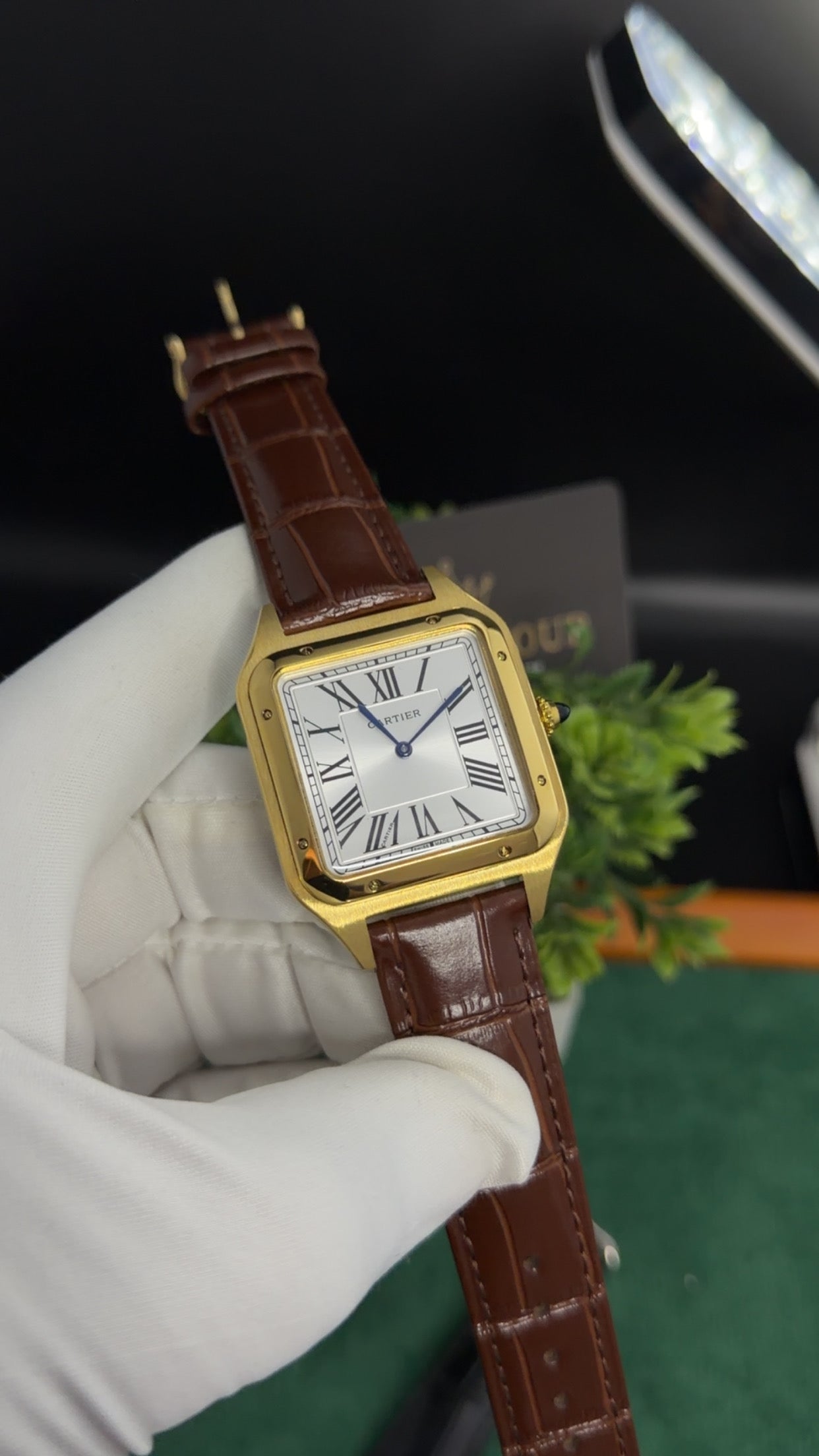 Yellow Gold with White Dial (M No:183)