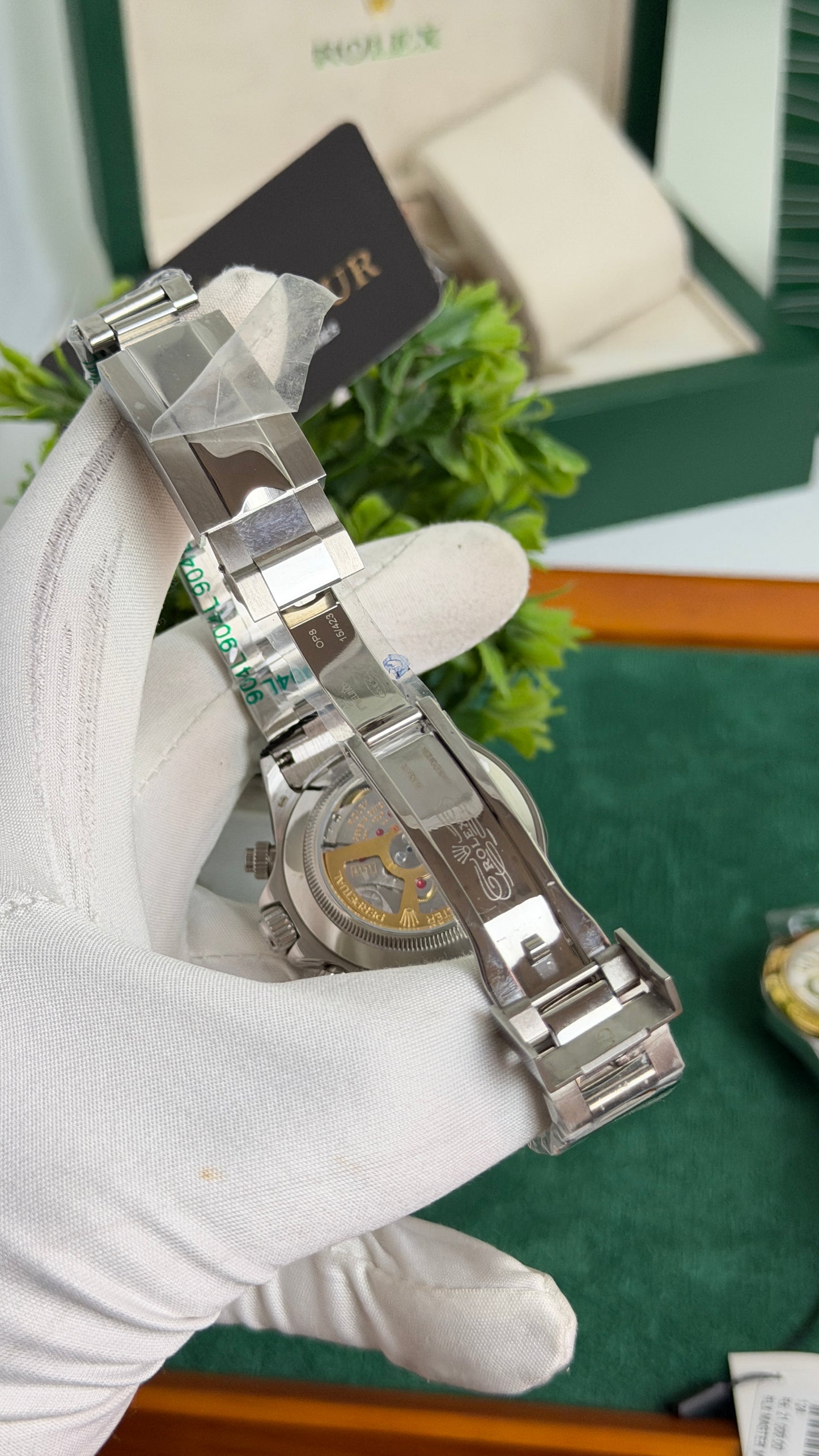 Silver with Black Dial🔥