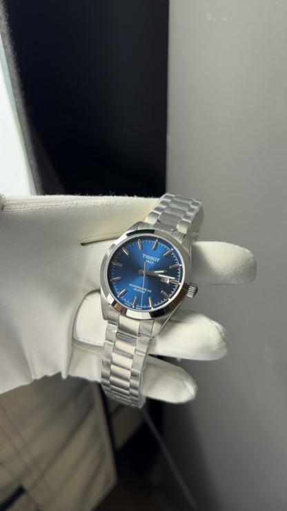 Silver two tone with Blue dial 🔥