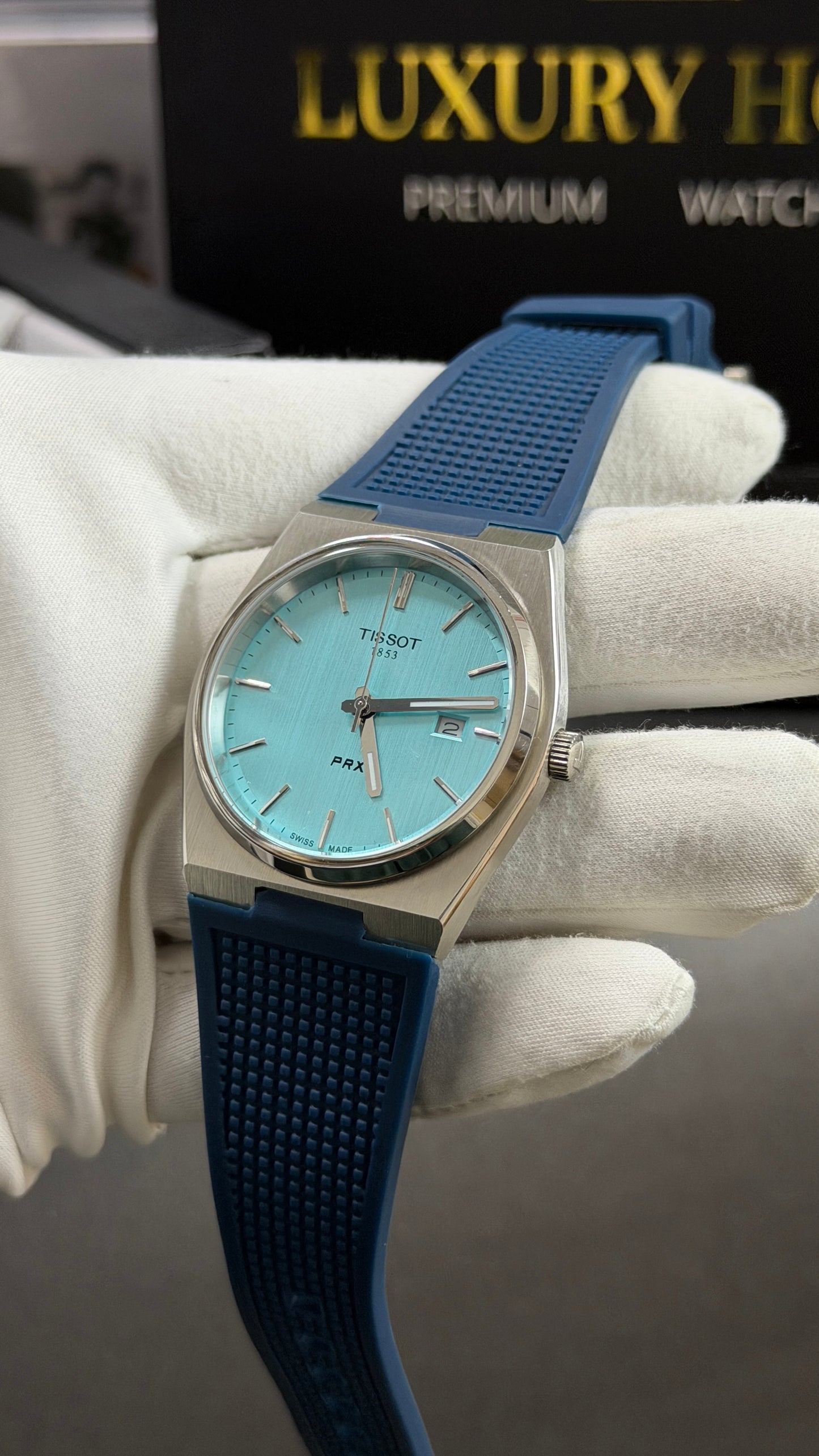 Silver with Tiffany Dial.
