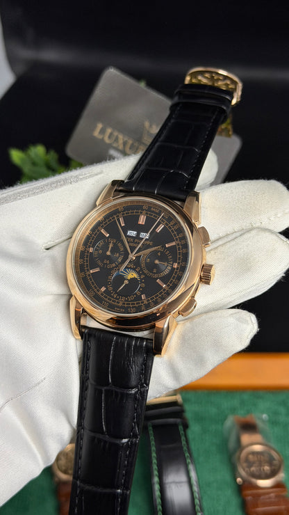 Rose Gold with Black Dial🔥