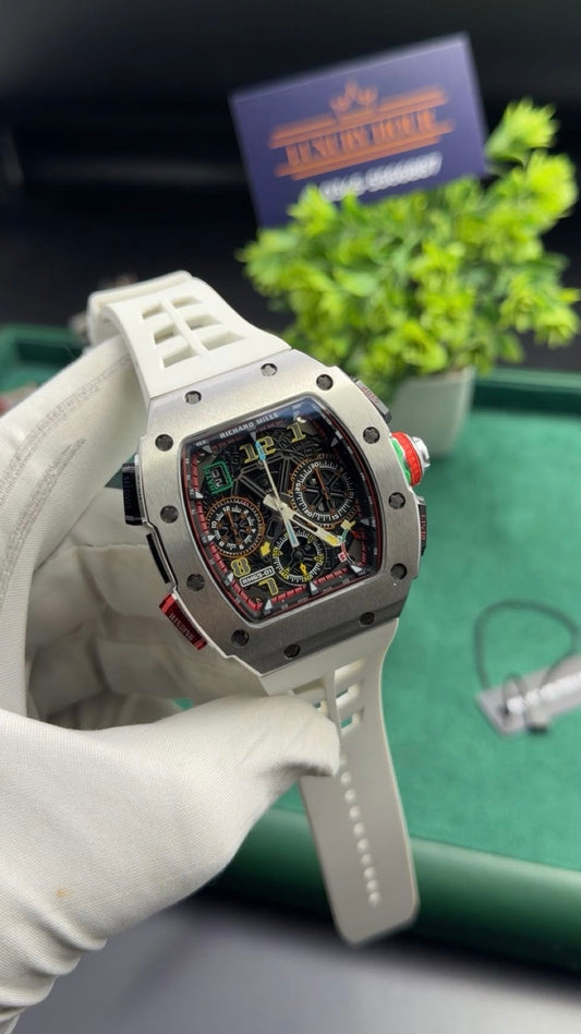 RM Master grade 😍 ( silver case with white strap )