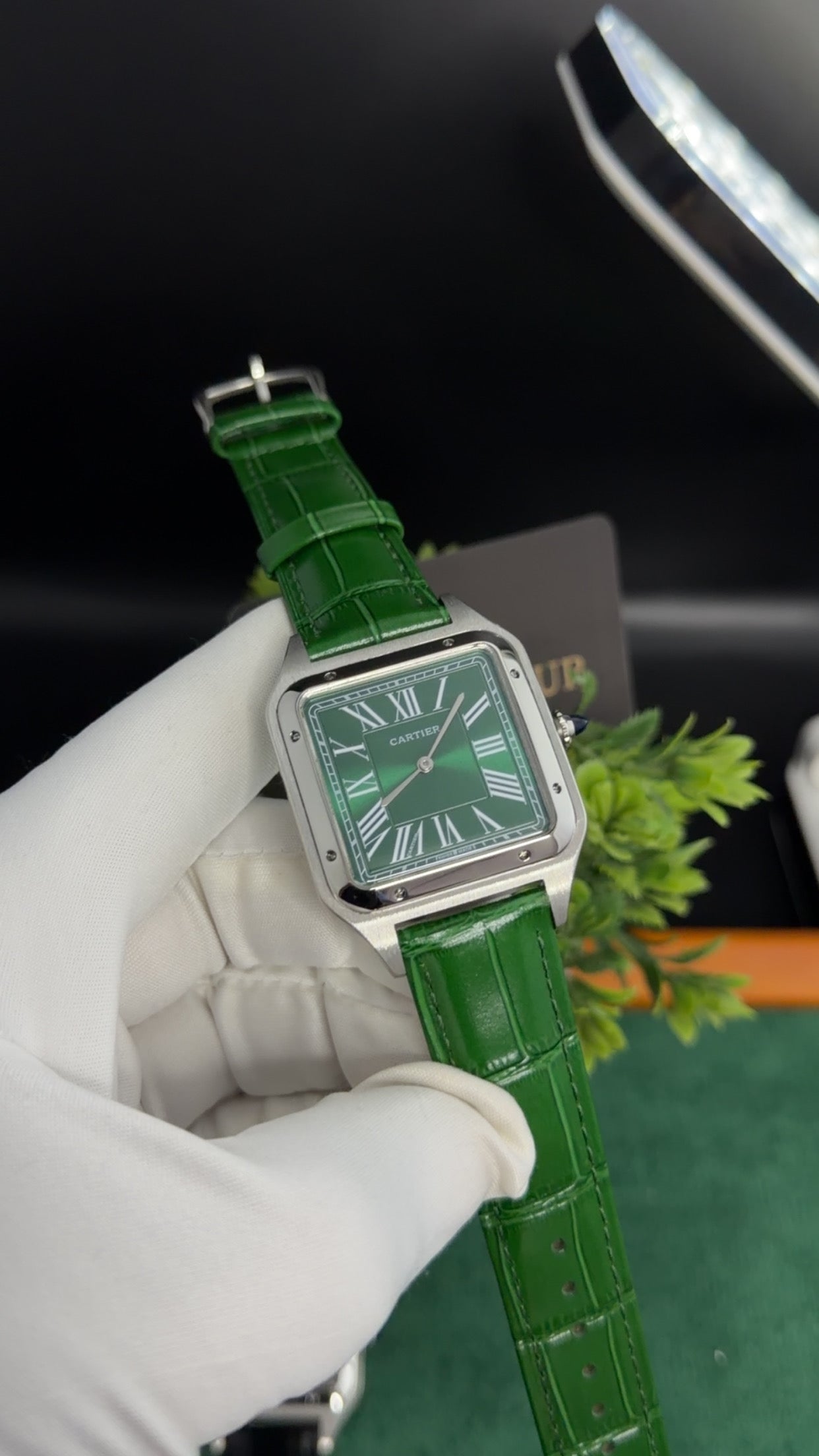 Silver with Green Dial (M No:183)