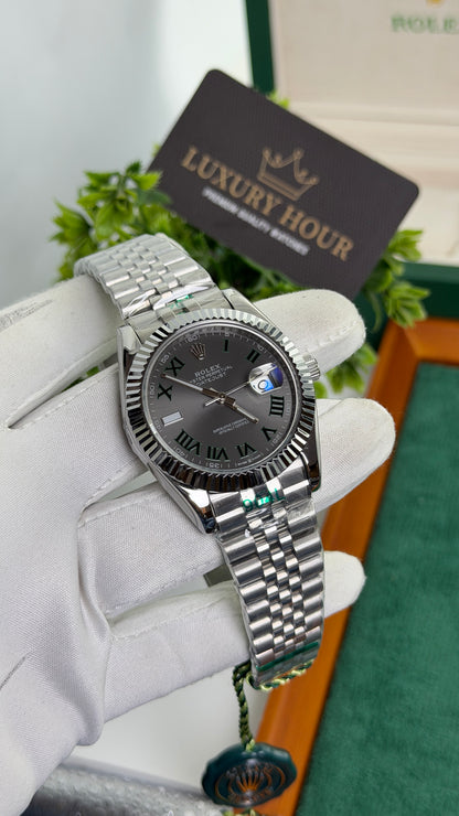 Silver with Grey Dial🔥