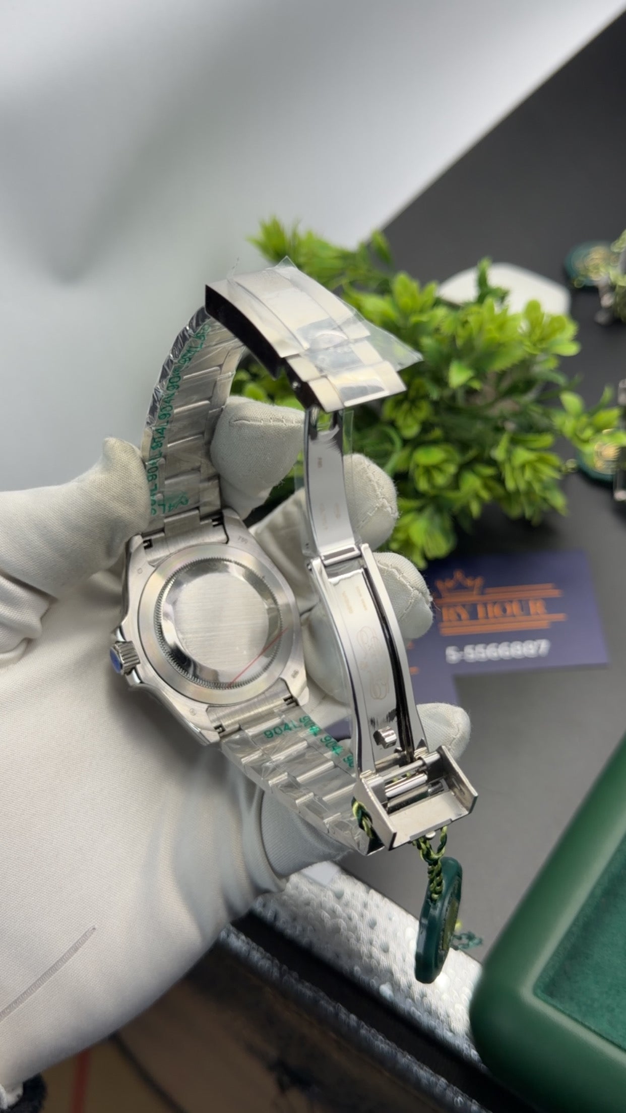 Silver with Blue dial🔥