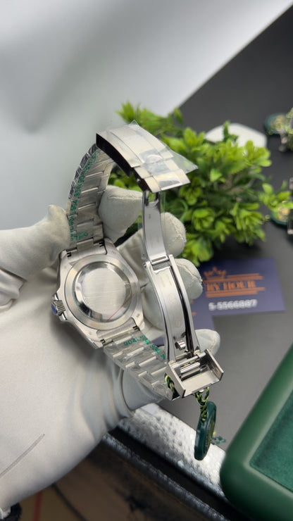 Silver with Blue dial🔥