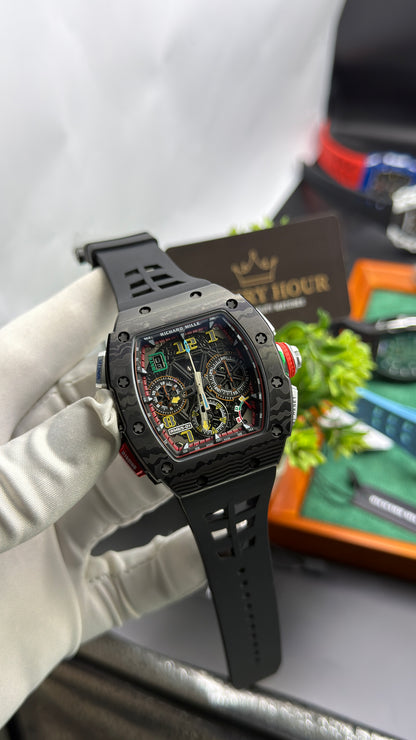 Black with Black chronograph🔥