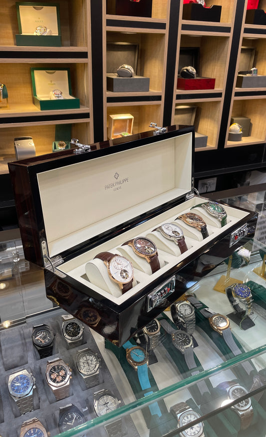 5-Slot Watch Briefcase