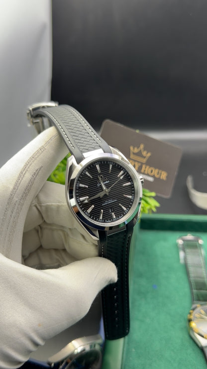 Silver with Black Dial 🔥